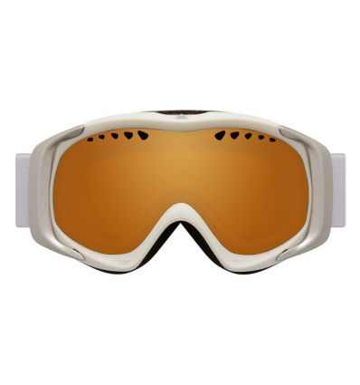 Authentique masque de ski enfant vintage SOLAR LOUPIOT Blanc