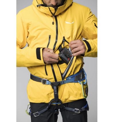 Veste alpinisme Salewa Ortles Gore-Tex Pro (gold) Homme - Alpinstore