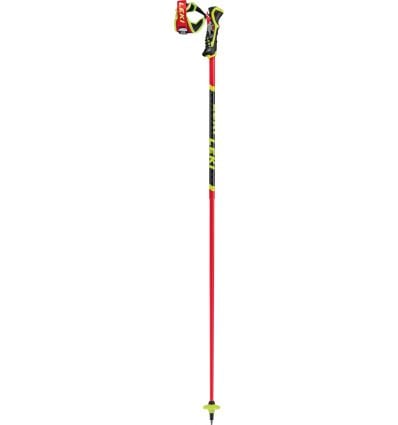 Leki Venom SL 3D poles (Bright red/Black/Neonyellow) - Alpinstore