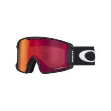 Maschera Oakley Line Miner L (nero opaco - torcia Prizm iridium)