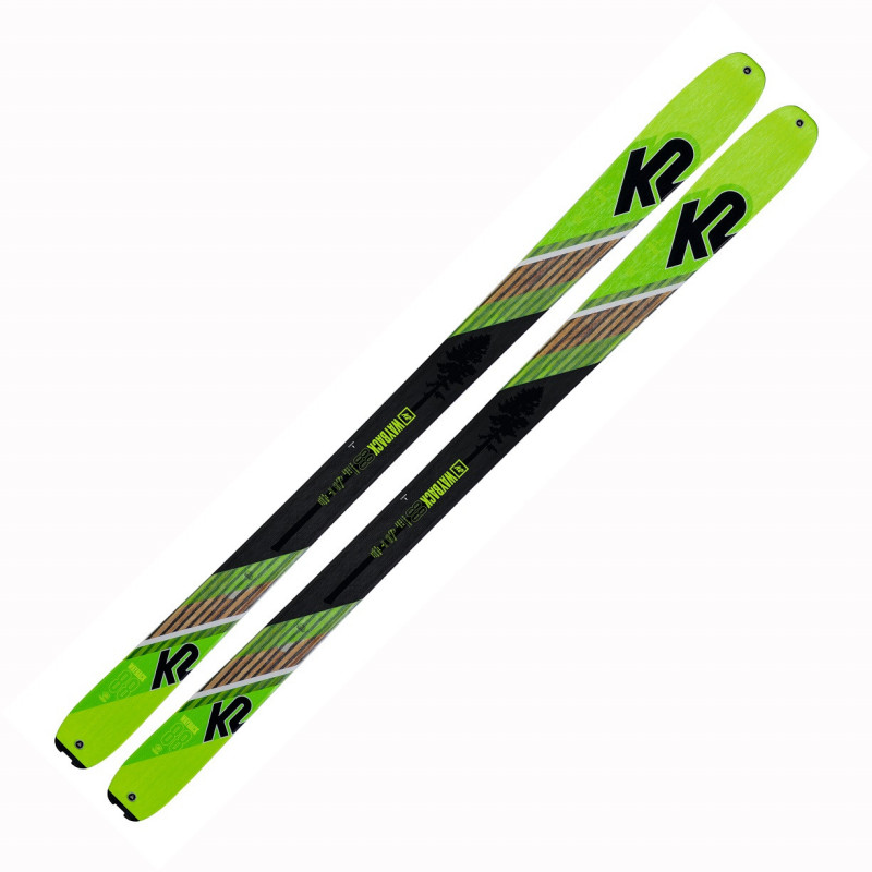 Pack touring skis K2 Wayback 88 + skins