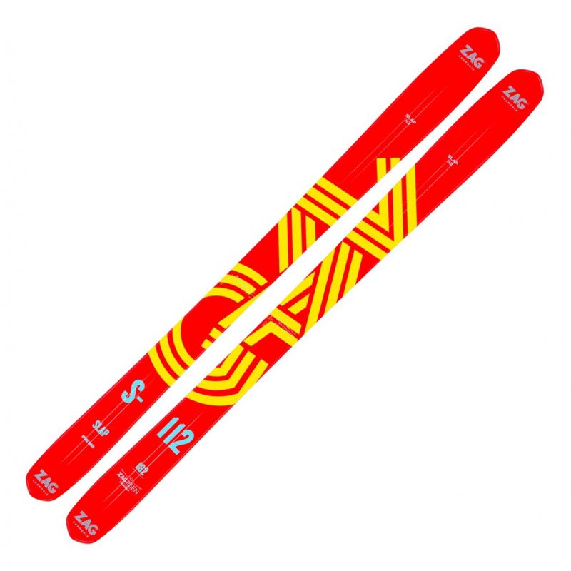 Pack ZAG Slap 112 skis (2023) + rando binding - man