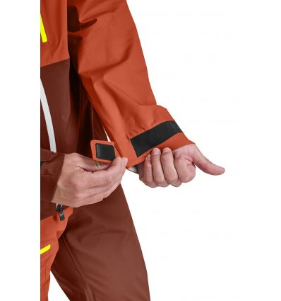 Jacket Ortovox 3l Ortler (Clay Orange) Men's - Alpinstore