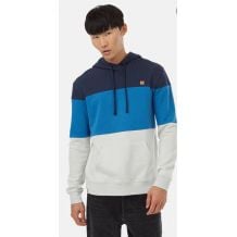 Sweatshirt Tentree TreeFleece Blocked Reynard Hoodie (Dress Blue/Atlantic Blue/Silver Grey) Männlich