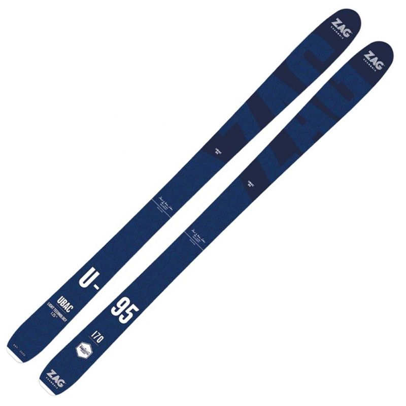 Pack ZAG Ubac 95 (2023) ski's voor heren + Binding