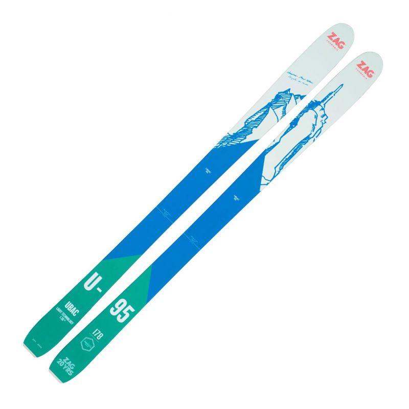 Pakk ski Zag Ubac 95 Limited Edition (2023) + skinn