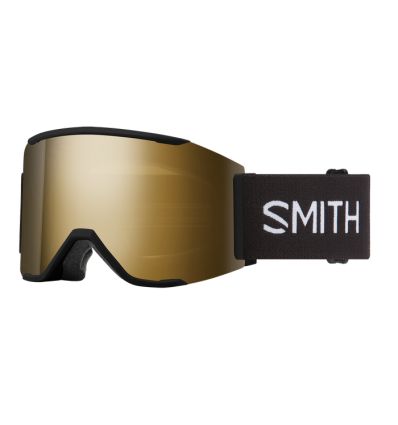Ski mask Smith Squad Mag (Black - Chromapop Sun Black Gold Mirror