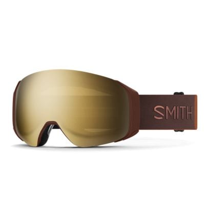 Masque de ski Smith 4D Mag S (Sepia Luxe - Chromapop Sun Black Gold Mirror  Lens) Femme