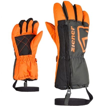 Handschuhe Ziener Leo Minis (New Orange) Kind Alpinstore 