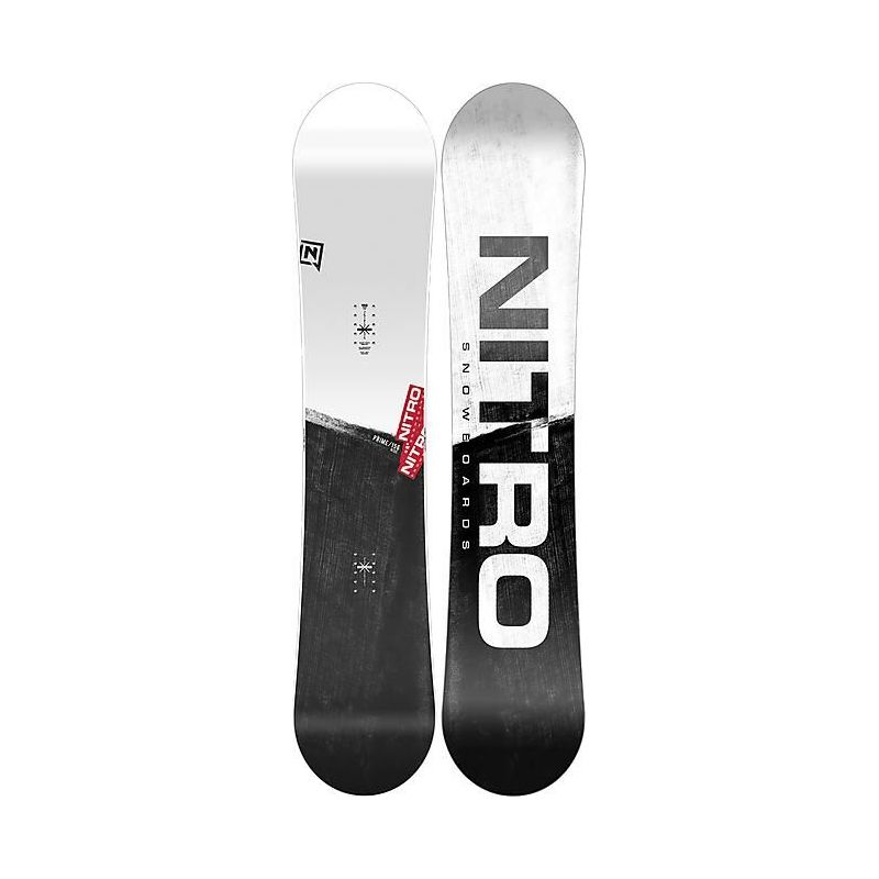 Pack Snowboard Nitro PRIME RAW (2023) homme + Fixation