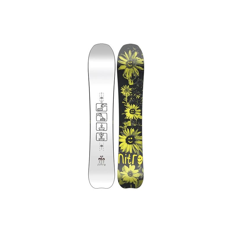 Nitro Mountain snowboardpakke (2023) + binding - menn