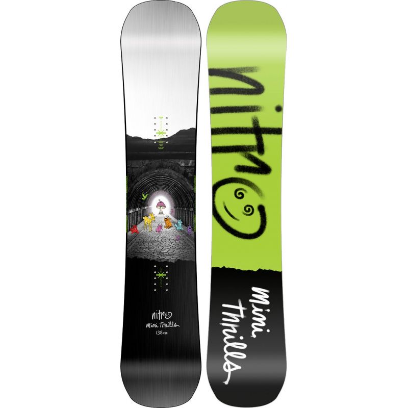 Pack snowboard Nitro Cheap Thrills (2023) + fixation - homme