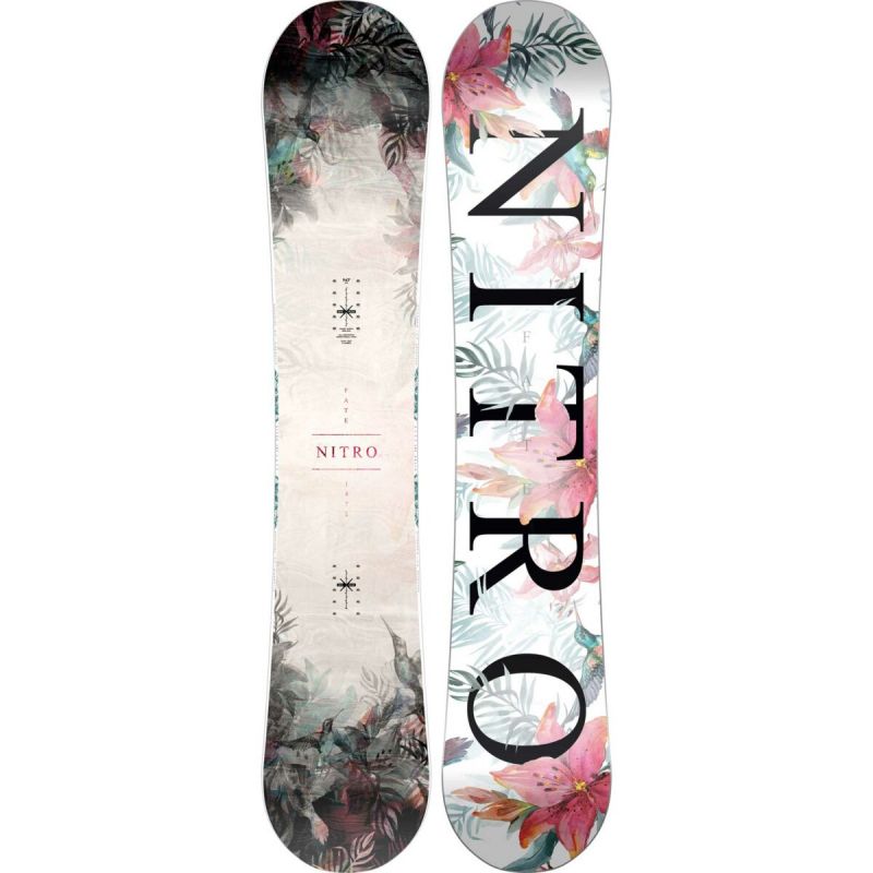 Pack snowboard Nitro Fate (2023) + fixation - femme