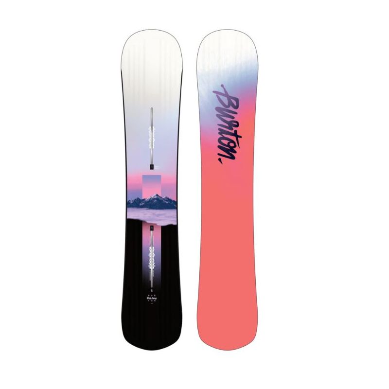 Pack de snowboard Burton Hideaway (2023) + fijación - mujer