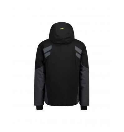 Jacket CMP Jacket Fix Hood (Titanio Acido) Men - Alpinstore