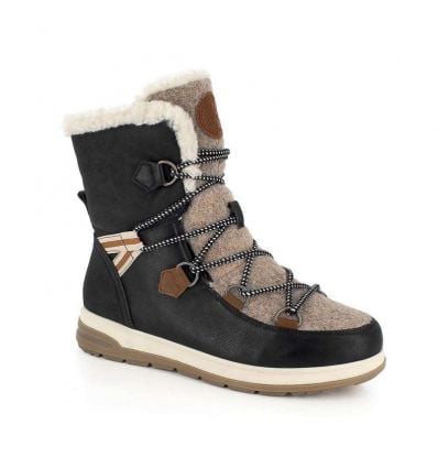 patrón Específicamente apetito Zapatos de invierno Kimberfeel Ebelya (Negro) mujer - Alpinstore
