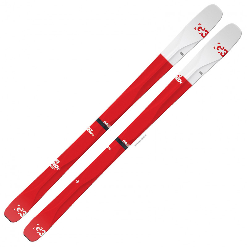 Mochila de esquí de travesía G3 Findr 94 (rojo) + fijación
