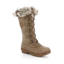 Bottes après-ski Kimberfeel Beverly (Taupe) femme