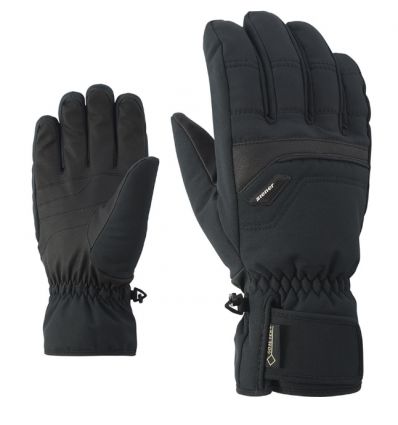 Ziener Glyn Gore-Tex + Gore Plus Warm (Black) Men's Gloves - Alpinstore