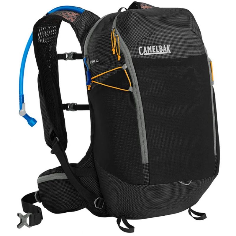 Backpack CamelBak Octane 22L with 2L water pouch (Black/Apricot)