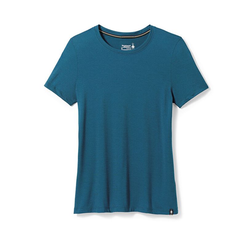 Camiseta Smartwool Merino sport 150 (azul crepúsculo) mujer
