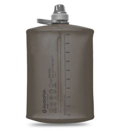 Flexible bottle Hydrapak STOW BOTTLE 1L (Mammoth Grey) - Alpinstore