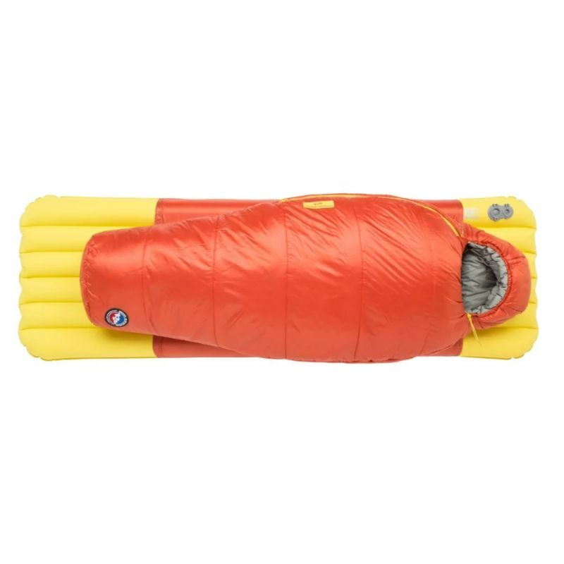 Schlafsack Big agnes Little Red 20 (FireLine Core Recycled) Right (Orange) Junior
