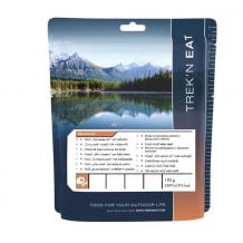 Trekn eat freeze-dried Swiss muesli with milk