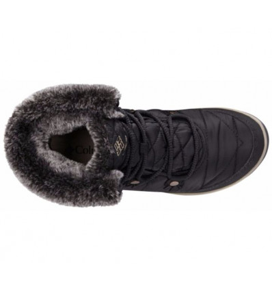 Bota de invierno Columbia Celestial Chapo Omni-Heat (negro, Hervidor) Mujer  - Alpinstore