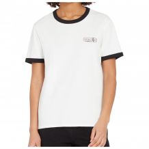 T-shirt Volcom Truly Ringer (ster wit) dames
