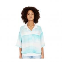 Shirt Volcom Stay Stripes (pale aqua) Frau