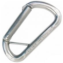 Mosquetón Inox Dedo Derecho Con Cross Bar Cable De 8 M Kong Sport