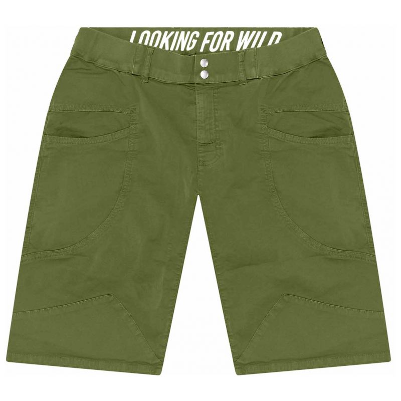 Pantalones cortos para hombre Looking for wild Cilaos (oliva)