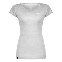 T-Shirt Salewa Puez Melange Dry (White melange) Damen