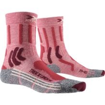 X-SOCKS Trek X Linen (vintage rød melange/grå) sokker for kvinner