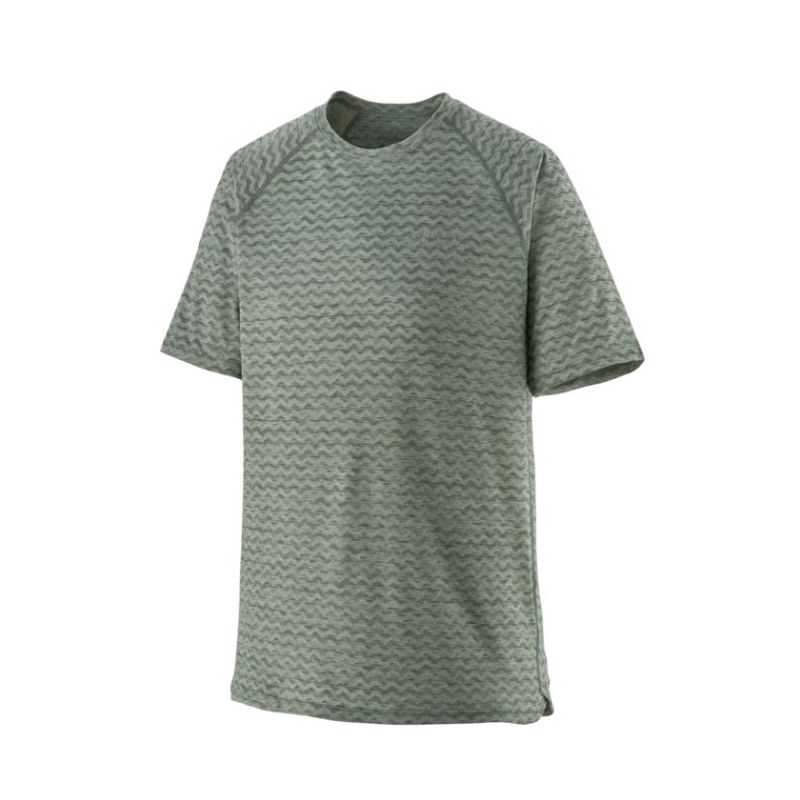 T-shirt Patagonia Ridge Flow (hemlock green) för herrar