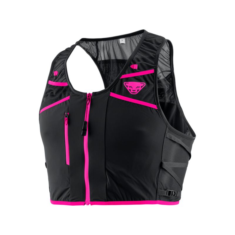 Dynafit Alpine Running U VST (Black pink) Unisex trail running vest