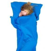Down Sheet LIFEVENTURE Cotton Sleeping Bag Liner Rectangular (Blue)