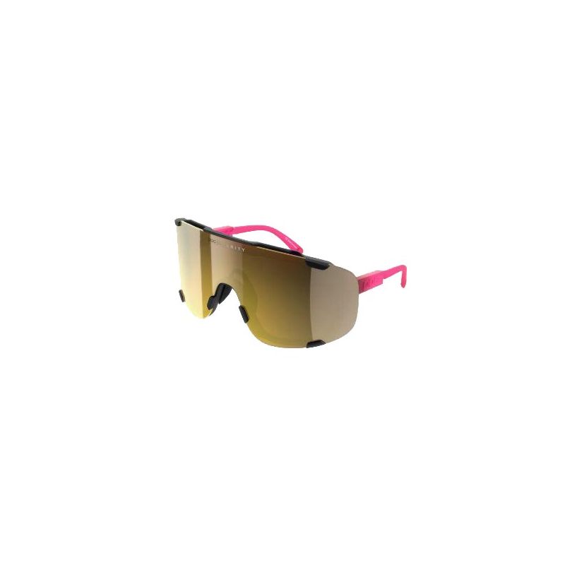 Poc Devour sykkelbriller (fluorescerende rosa/uransvart gjennomskinnelig)