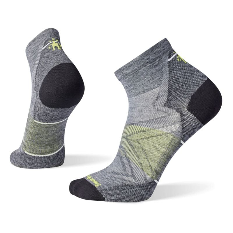Sukat Smartwool Run Zero Cushion Ankle (Medium Gray) (keskiharmaa)
