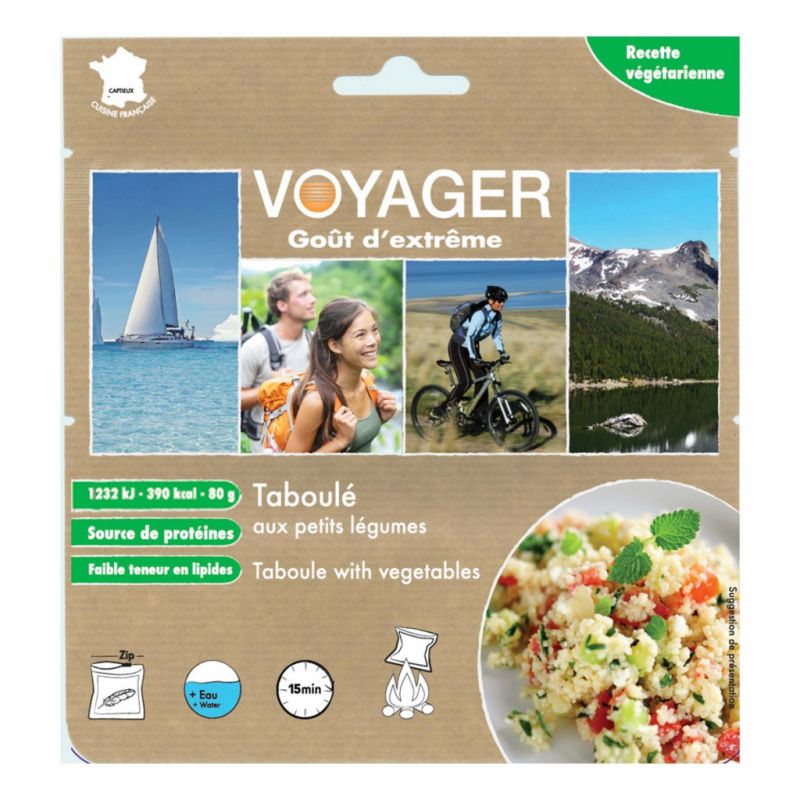 Tabbouleh with baby vegetables Voyager