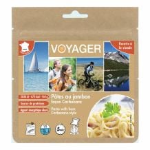 Pasta con jamón a la Carbonara Voyager