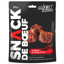 Snack lyophilisé MX3 Nutrition Snack Boeuf au Piment d'Espelette (20g)