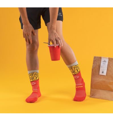 Chaussettes TRAIL ULTRA NUTRISOCKS Frites - Collector