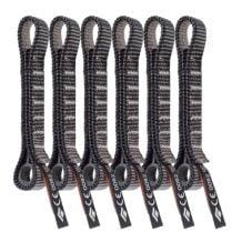 Riemen voor snelbinders Black Diamond Standaard DogBone 12cm - 6 PCK