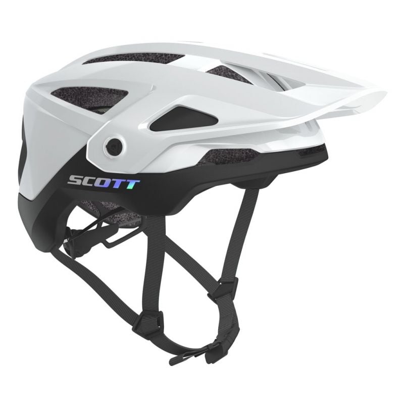MTB-hjelm Scott Hjelm Stego Plus (Hvit blank svart)