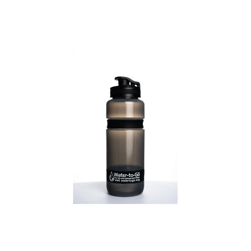 Water bottle Water to Go outdoor Active 60cl (black)