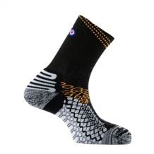 Chaussettes de trail Thyo PRO TRAIL GREEN (NOIR /BLANC)