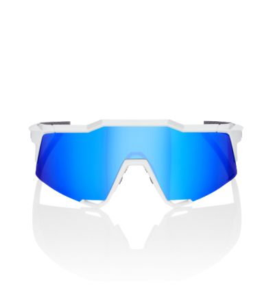 Sunglasses 100% SPEEDCRAFT (Matte White - HiPER Blue Multilayer