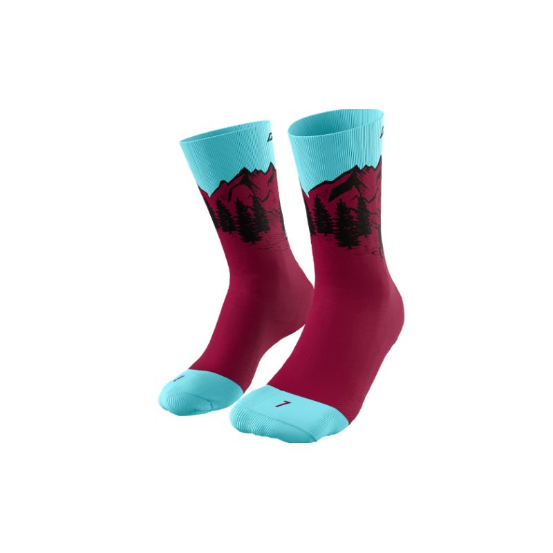 Trail and Mountaineering Socks Dynafit Stay Fast Sk (Beet red)